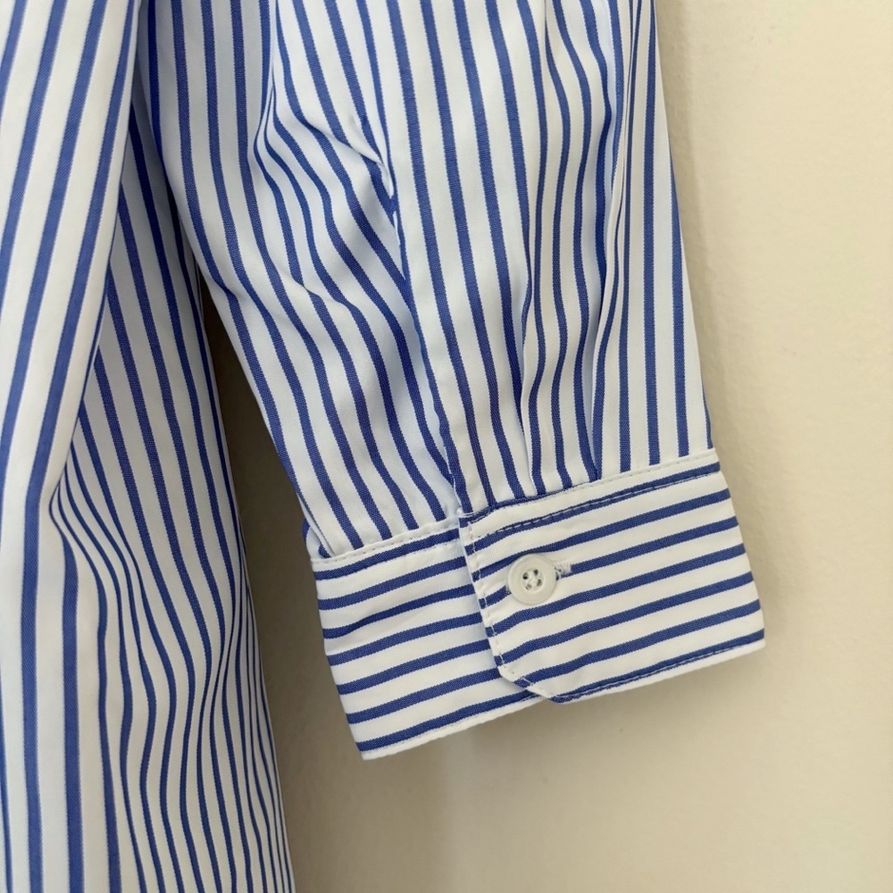 Pomander Place Blue Striped Lottie Mini Dress Small Tuckernuck - Picture 6 of 9